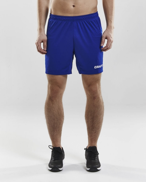 Herren Craft Progress Short Contrast - Blau/Weiß